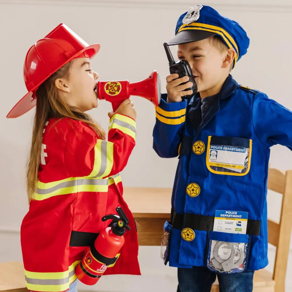 Sale Melissa & Doug Brandmandssæt inkl. hjelm, str. 3-6 år