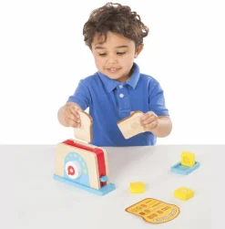 Clearance Melissa & Doug Brødrister m. brød + smør
