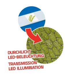 Clearance Børne mikroskop m. LED, 40x-640x - Inkl tilbehør