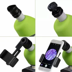 Outlet Børne- og junior mikroskop m. LED, 40x-640x