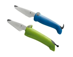 Sale Kinderkitchen Børneknivsæt - Grøn/Blå