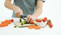 Sale Kinderkitchen Børneknivsæt - Grøn/Blå