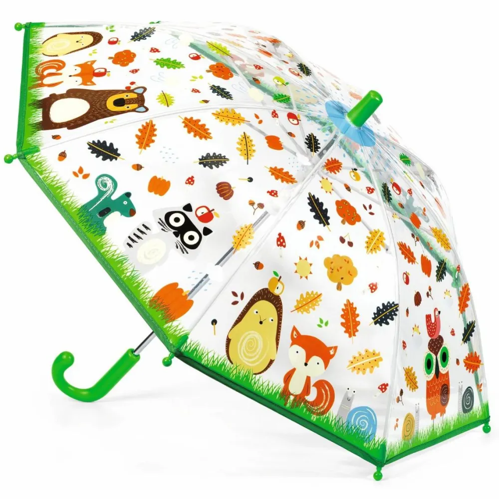 Discount Djeco Børneparaply - Skovens dyr