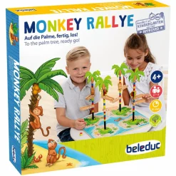 Outlet Beleduc Børnespil - Monkey Rallye