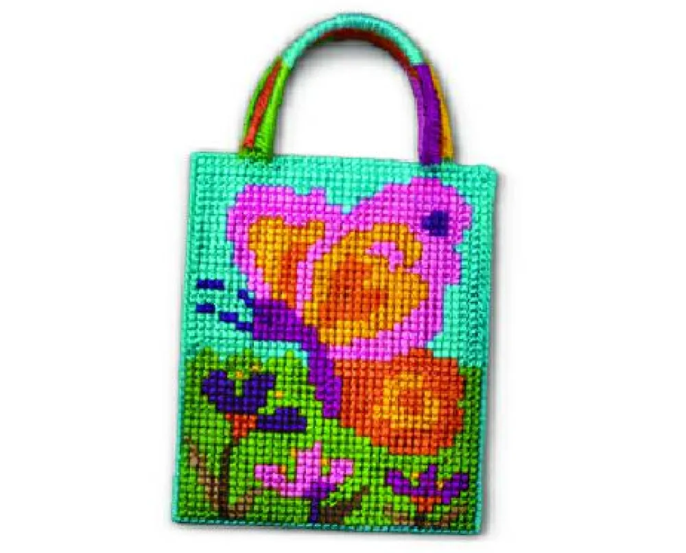 4M Broderisæt - Sommerfuglepose