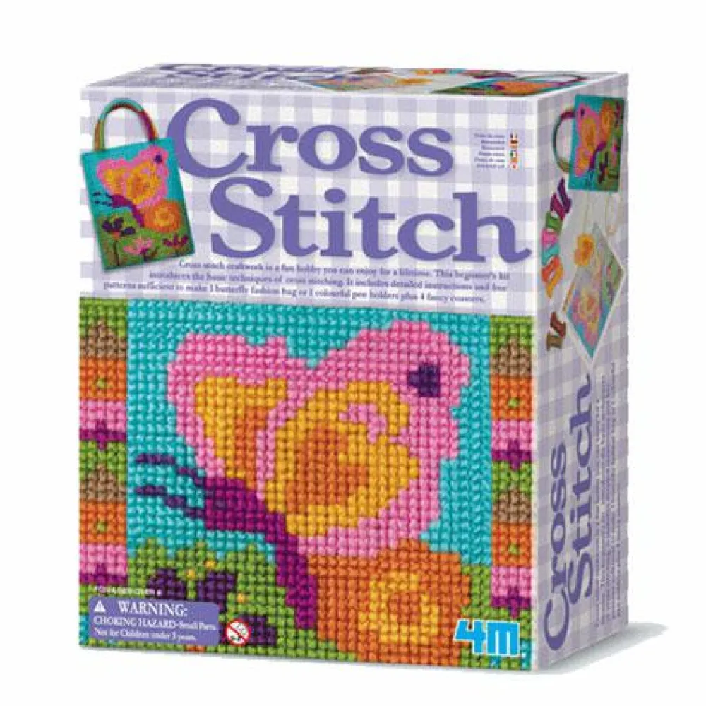 4M Broderisæt - Sommerfuglepose