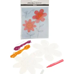 Creativ Company Broderisæt karton - Blomster