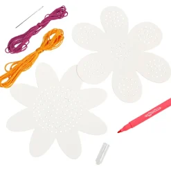 Creativ Company Broderisæt karton - Blomster