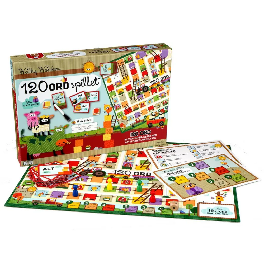 Brætspil - 120 ord spillet