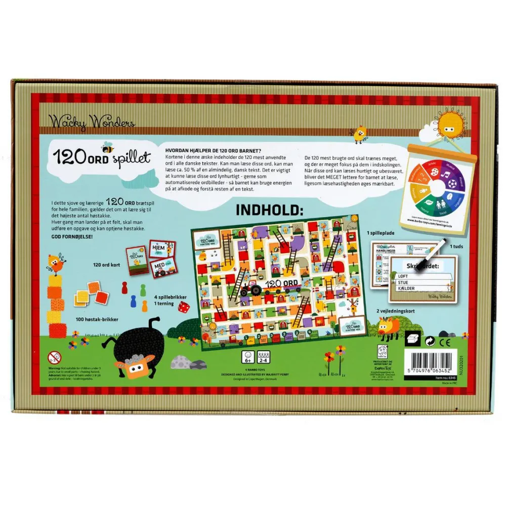 Brætspil - 120 ord spillet