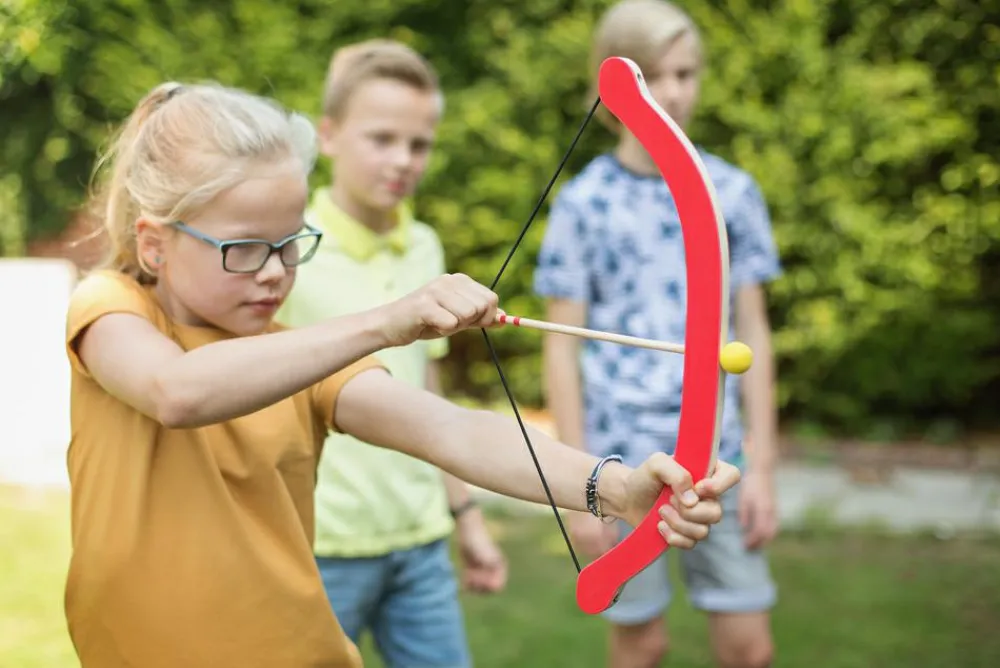 Best BS Toys Bue og pil - Inkl. 3 pile og 3 æbler