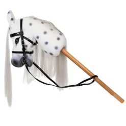 Hot byASTRUP kæphest - Hvid/sorte prikker "Magic"