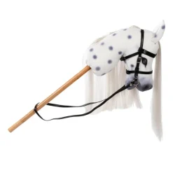 Hot byASTRUP kæphest - Hvid/sorte prikker "Magic"