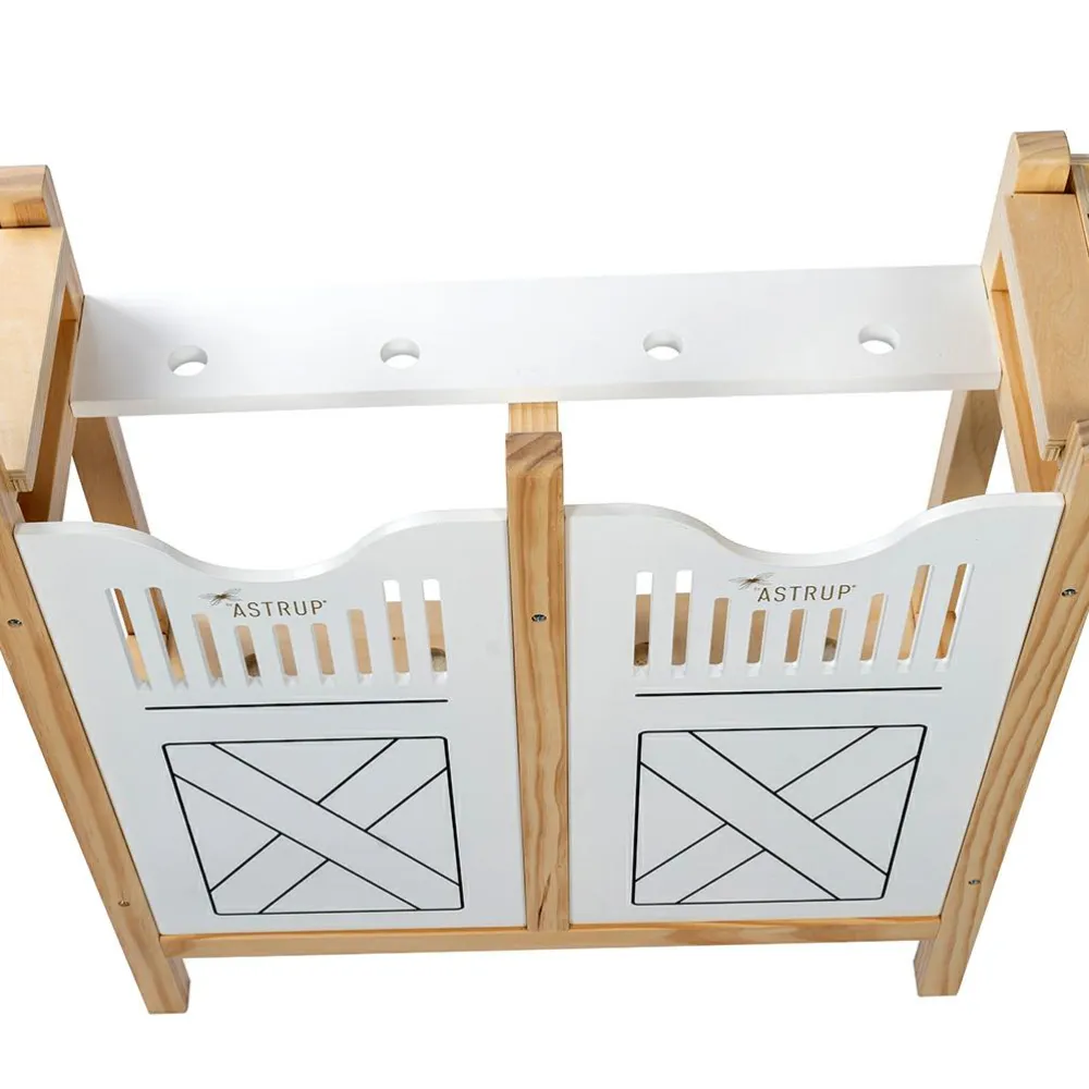 Discount byASTRUP tilbehør - Hesteboks til 4 kæpheste