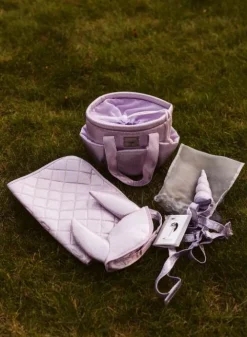 Outlet byASTRUP tilbehør - Sadelunderlag & hut, lilla
