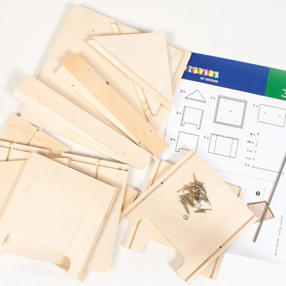 New Playbox Byg & Mal - Fuglefoderbræt