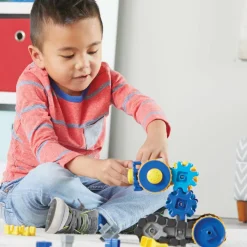 Discount Learning Resources Byg med tandhjul - Bevægelige køretøjer