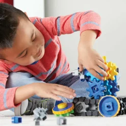 Discount Learning Resources Byg med tandhjul - Bevægelige køretøjer