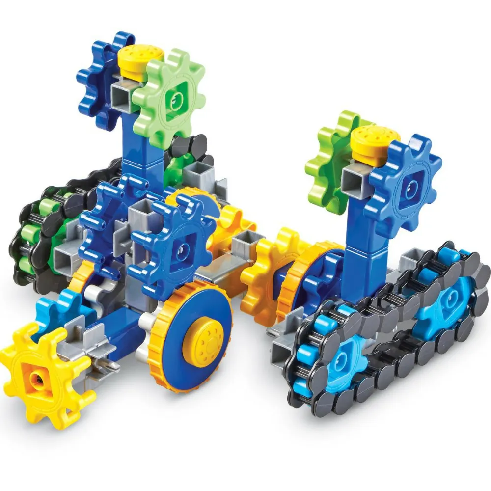 Discount Learning Resources Byg med tandhjul - Bevægelige køretøjer