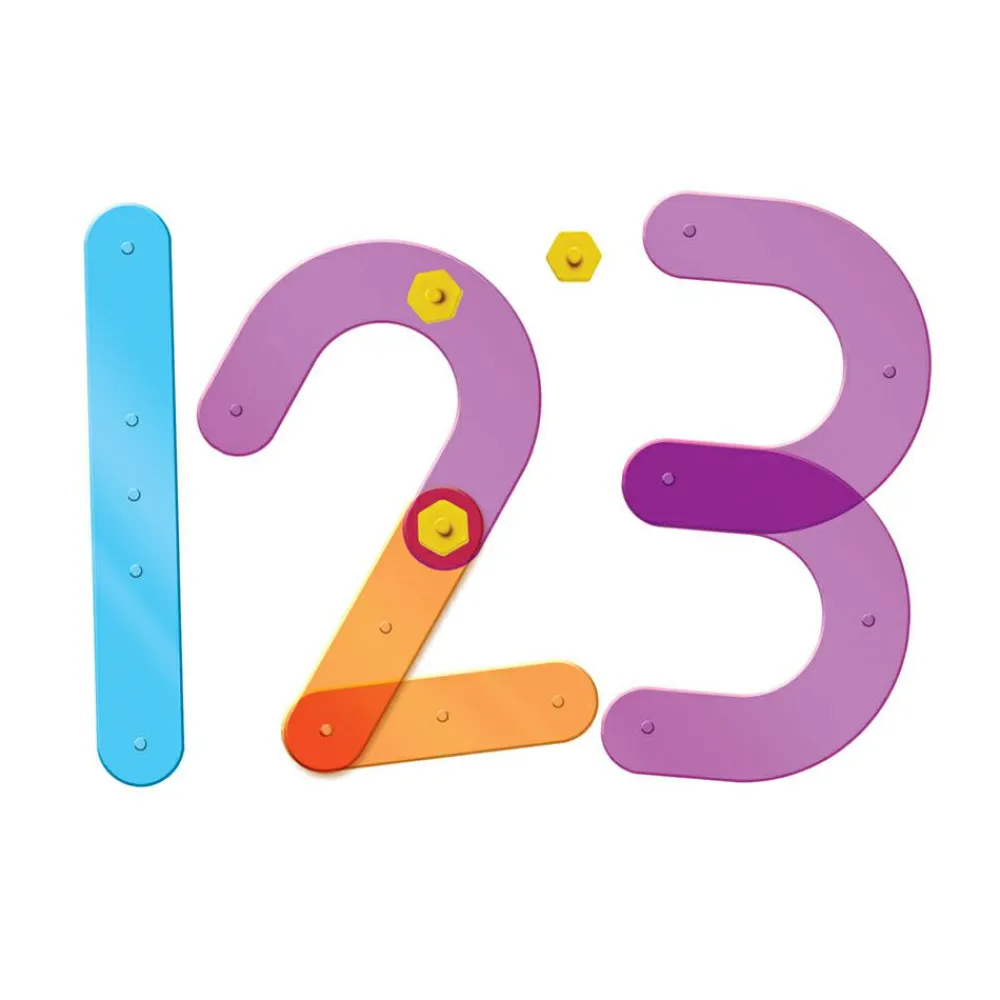 New Learning Resources Byg tal, 55 dele