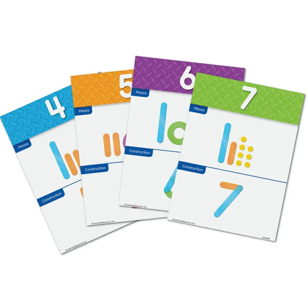 New Learning Resources Byg tal, 55 dele