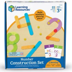 New Learning Resources Byg tal, 55 dele