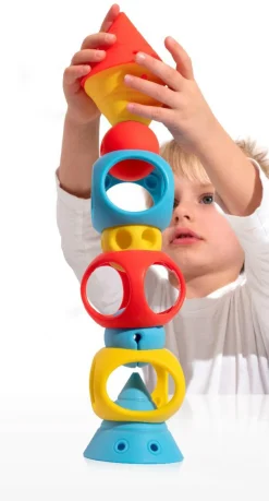 Hot Moluk Bygge- og fantasisæt i silikone, 9 dele