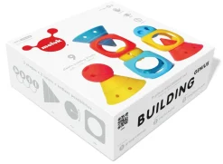 Hot Moluk Bygge- og fantasisæt i silikone, 9 dele