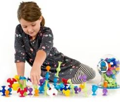 Best Fat Brain Toys Byggebobler Squigz 44 dele