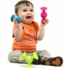 New Fat Brain Toys Byggebobler Squigz Pip