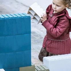 Dantoy Byggeklodser, store - Blå/grå, 26 stk