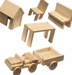 New SES Creative Byggesæt i træ