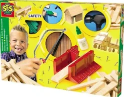 Outlet SES Creative Byggesæt i træ - Luksusudgave