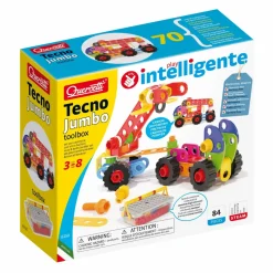 Clearance Quercetti Byggesæt Tecno Jumbo m. 84 dele