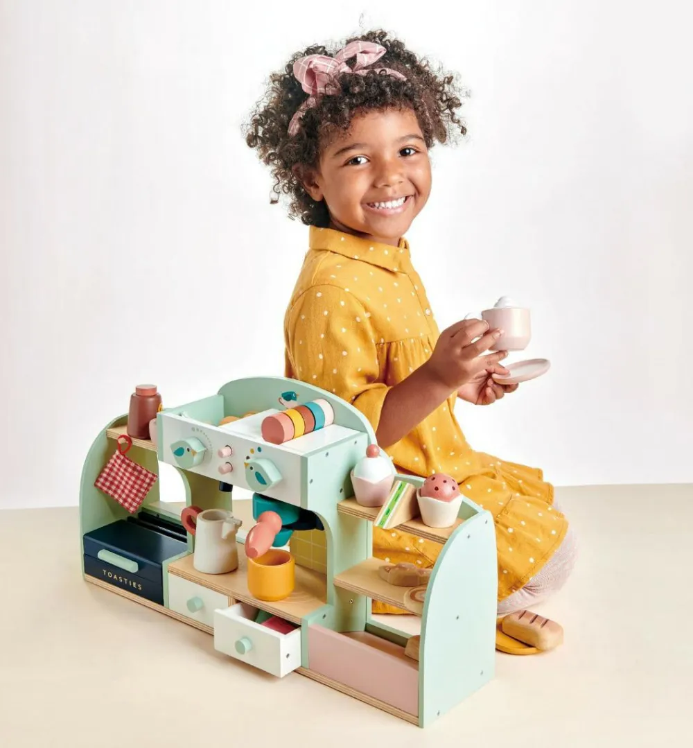 Hot Tender Leaf Café med tilbehør, 40 dele