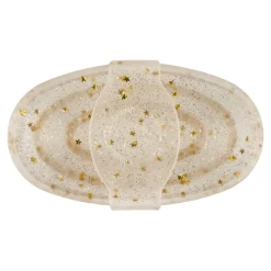 Best Cheval Roi tilbehør - Gummi strigle, Guld