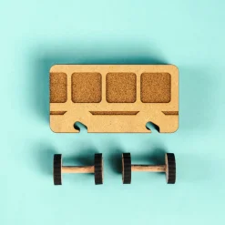 Clearance Crateit Town - Bus, 1 stk