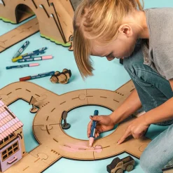 Outlet Crateit Town - Den lille rundkørsel, 20 dele