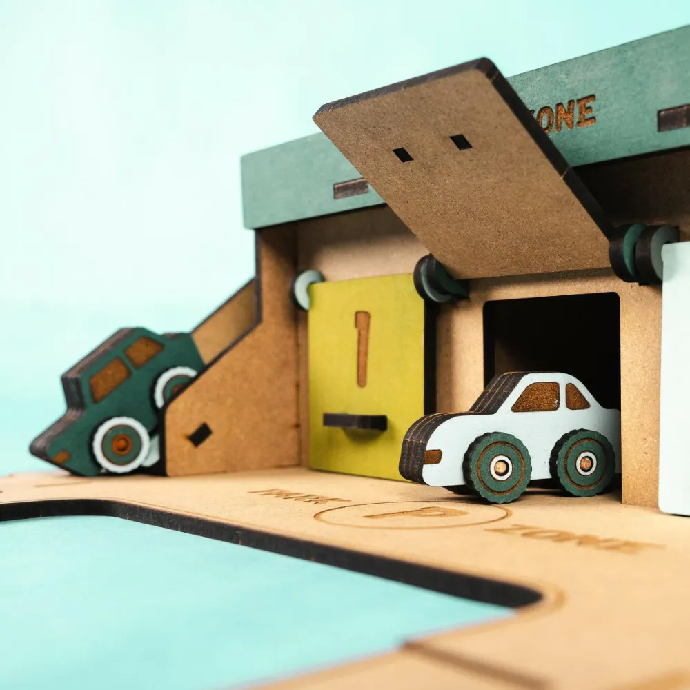 Outlet Crateit Town - Parkeringsanlægget, 36 dele