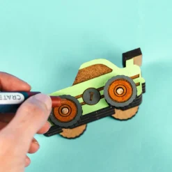 Clearance Crateit Town - Turbo racerbil, 1 stk