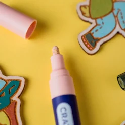 New Crateit tusser - Pastel 1 mm., 6 stk