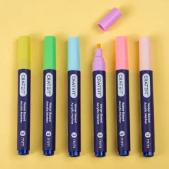 Hot Crateit tusser - Pastel 3 mm., 6 stk