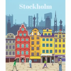 Sale CreArt Paint by Numbers - Stockholm