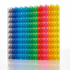 Cubes 2 cm - Transparent, 100 stk