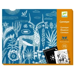 Outlet Djeco Cyanotypi (lystryk) - Nat på savannen