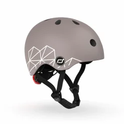 Best Scoot & Ride Cykelhjelm til baby, 45-51 cm - Brown lines