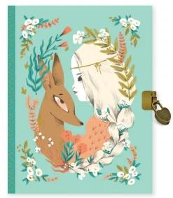 Clearance Djeco Dagbog med lås - Lucille