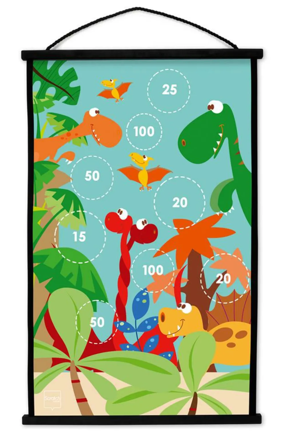 Outlet Scratch Dart med sugekopper - Dinosaur