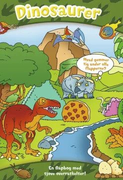Sale Forlaget Bolden Den store flapbog: Dinosaurer