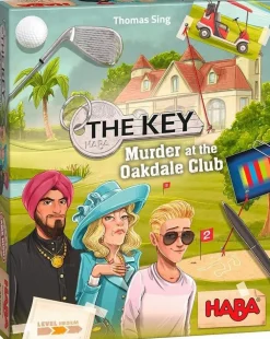 Hot Haba Detektivspil The Key - Mord i golfklubben